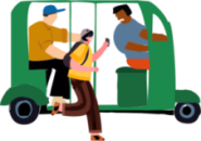 Elige un servicio de taxi adecuado para moverte de lugar a lugar